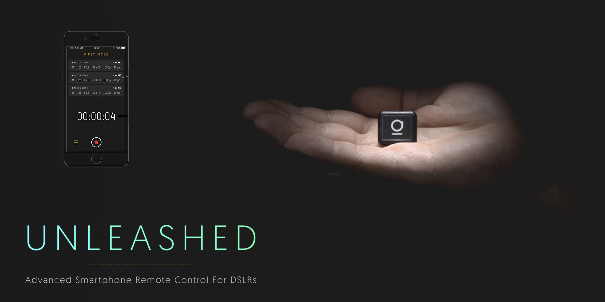 Unleashed- Fully Control Your DSLR From Your Smartphone