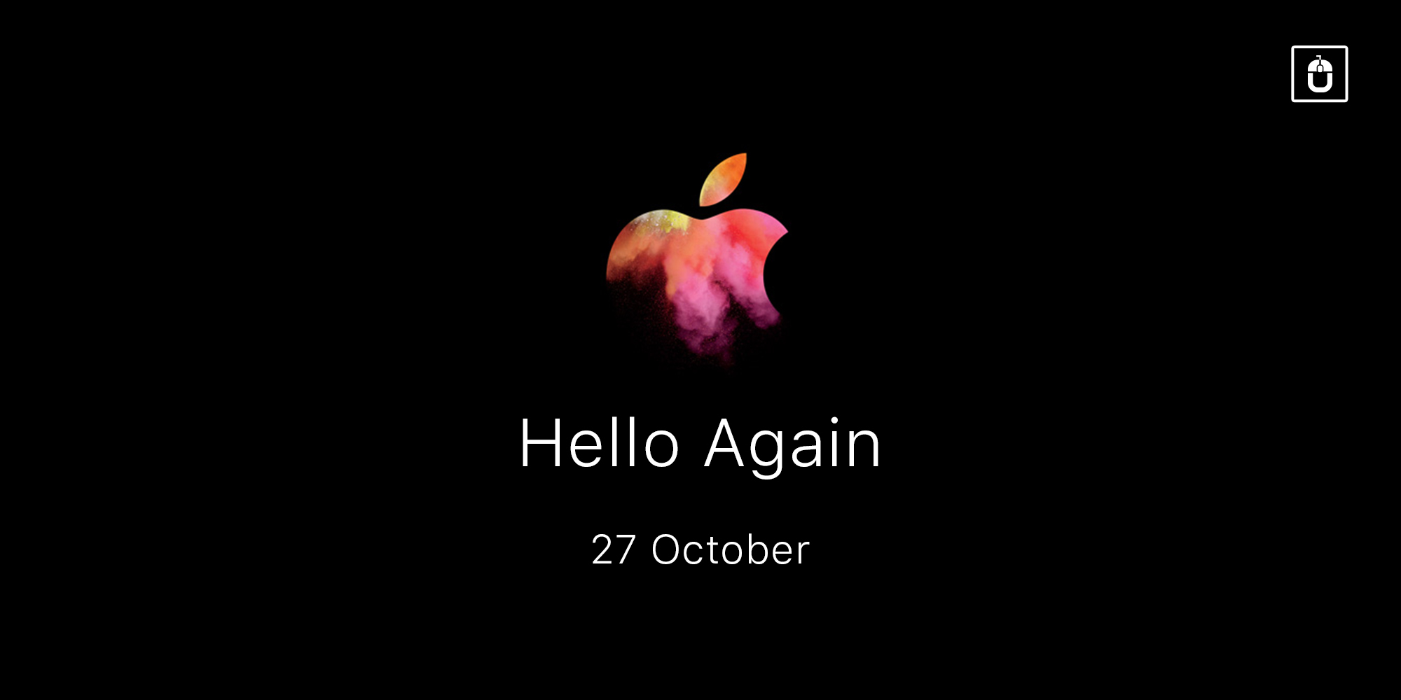 What to Expect from Apple’s October 27th Event