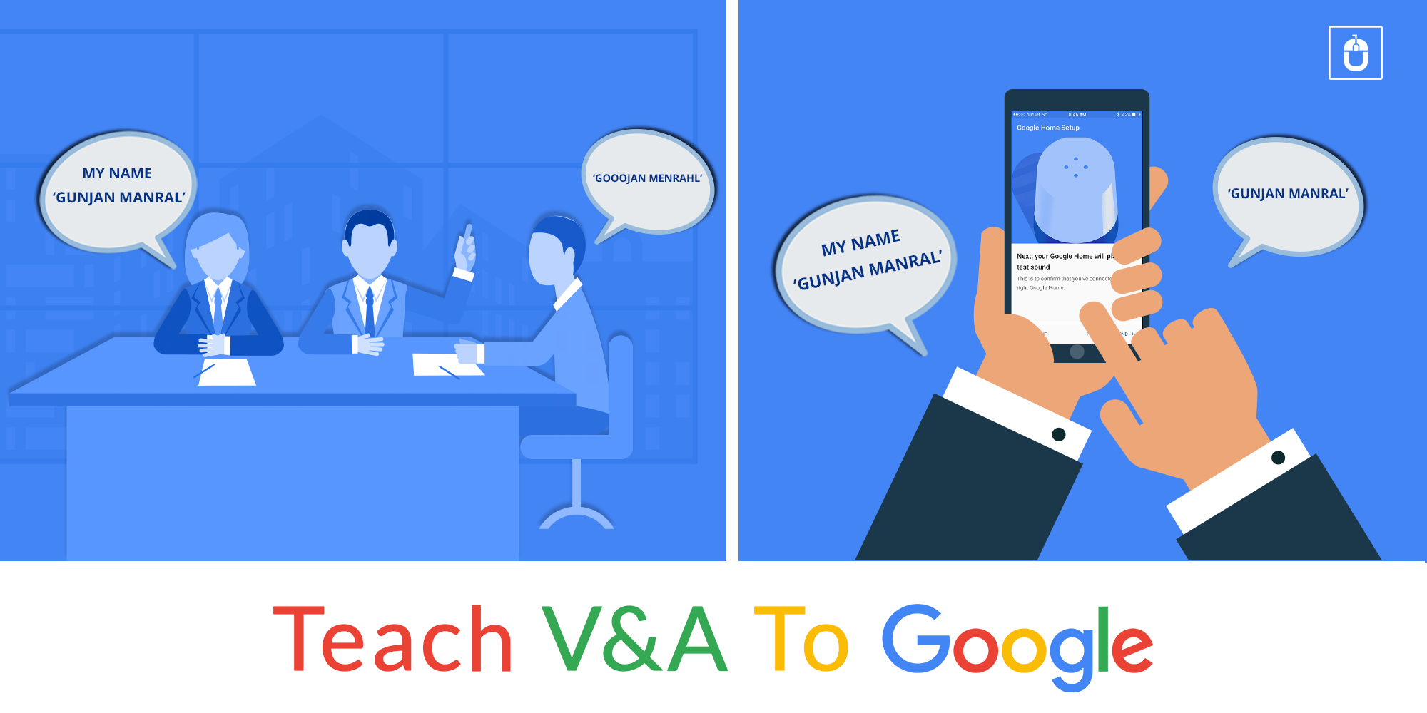 Teach V&A To Google