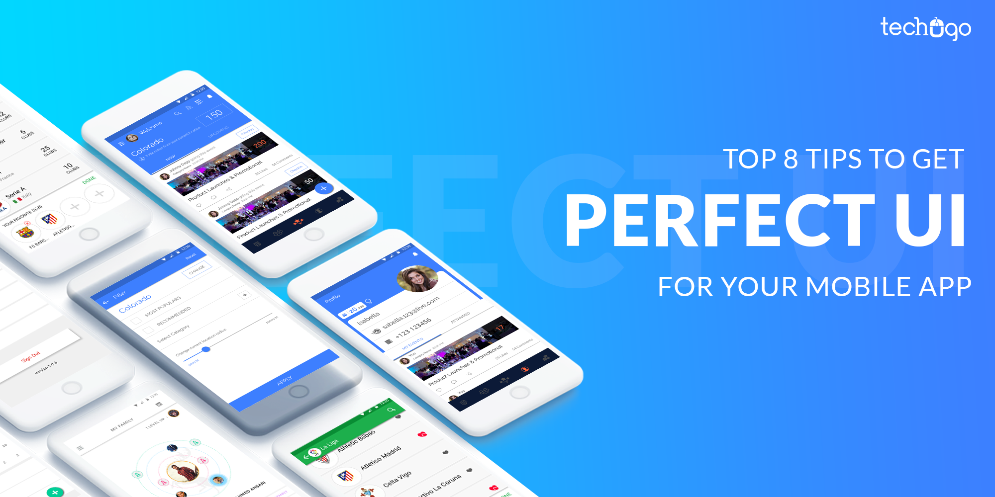 Top 8 Tips To Get Perfect Ui For Your Mobile App