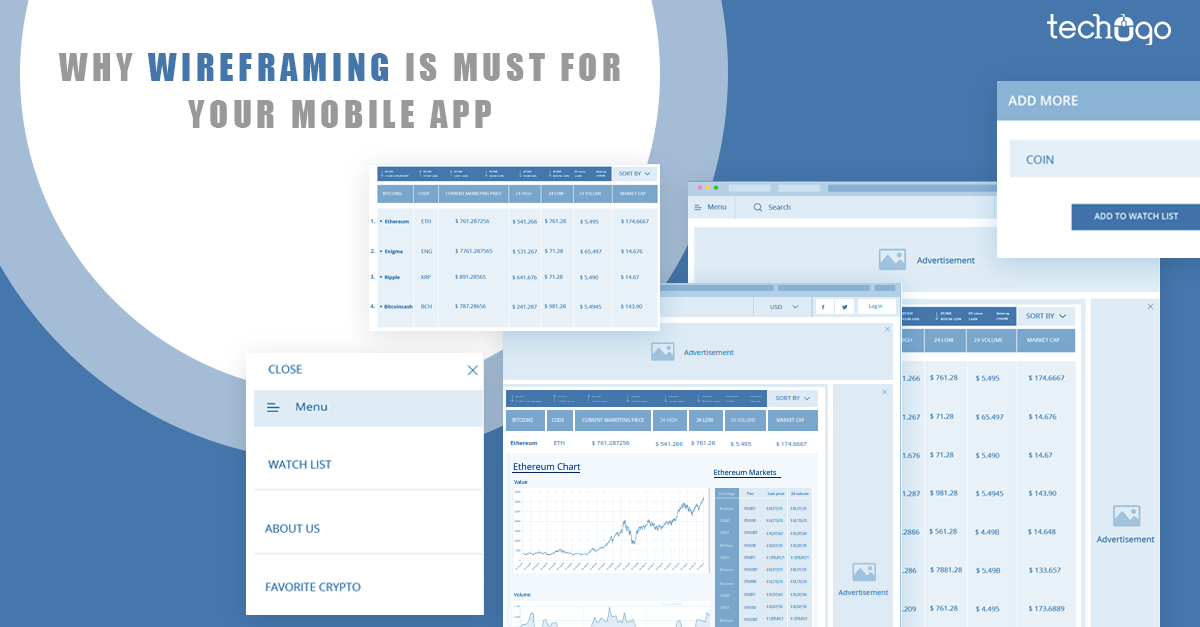 Why Wireframing Is Must For Your Mobile App