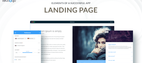 App Landing Page
