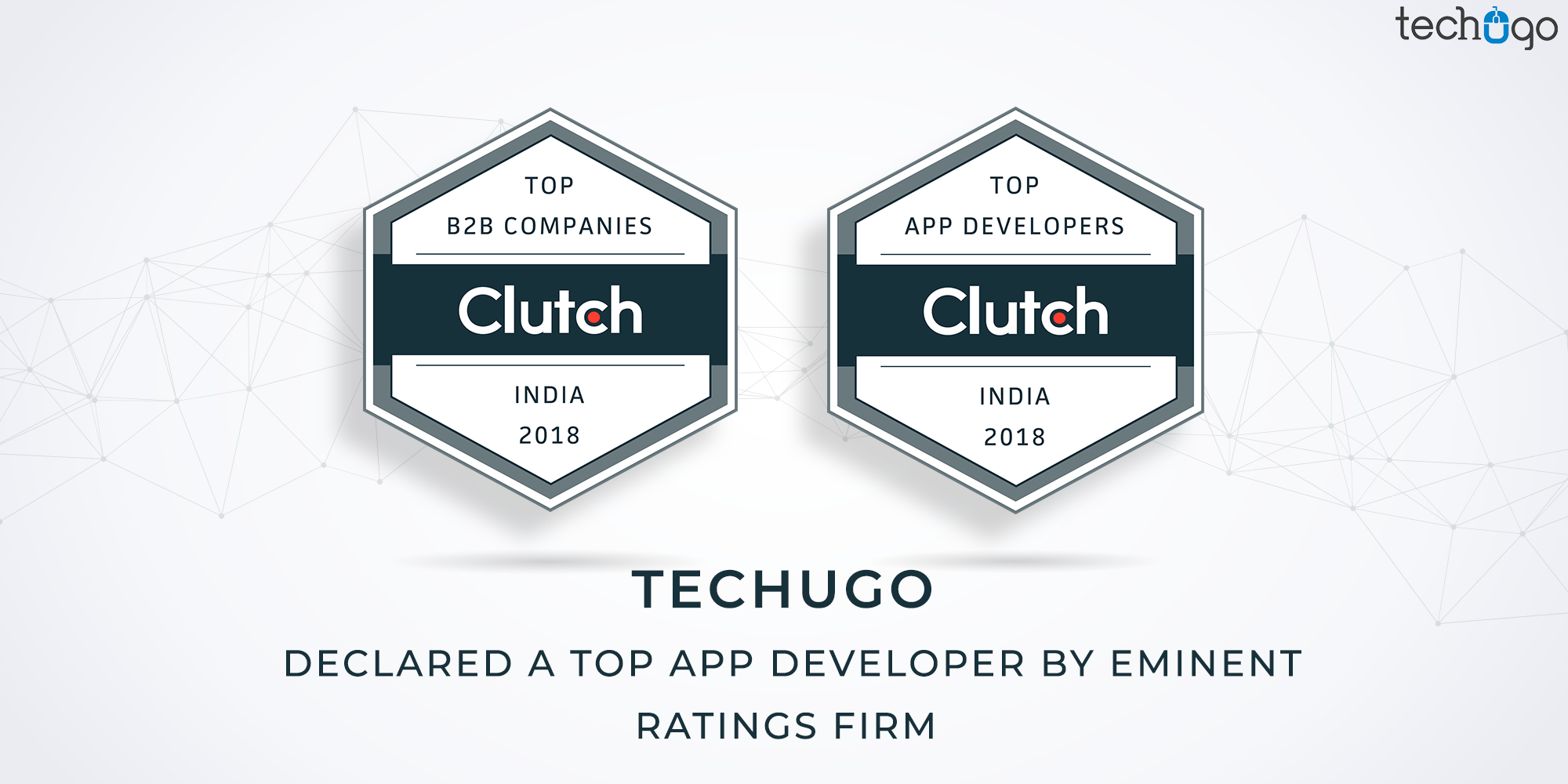 Techugo Declared a Top App Developer By Eminent Ratings Firm