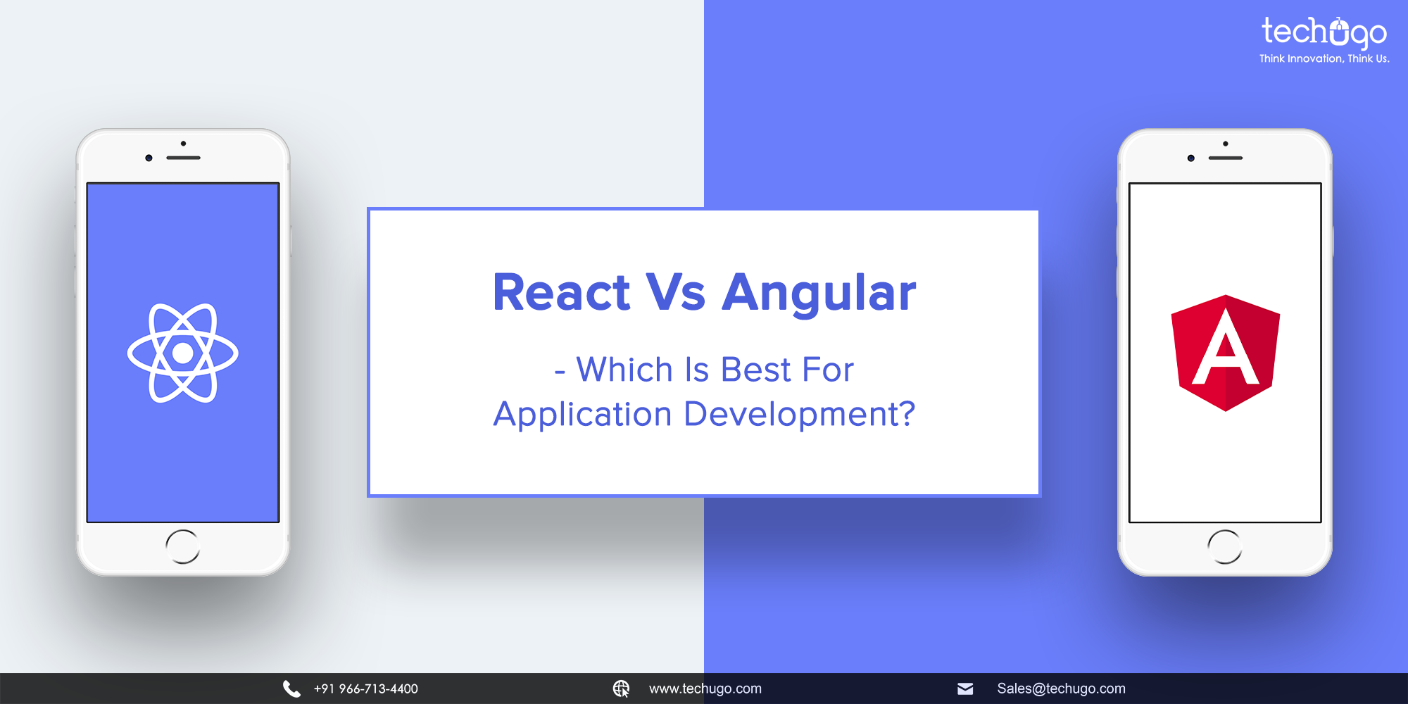 React Vs Angular- Which Is Best For Application Development?