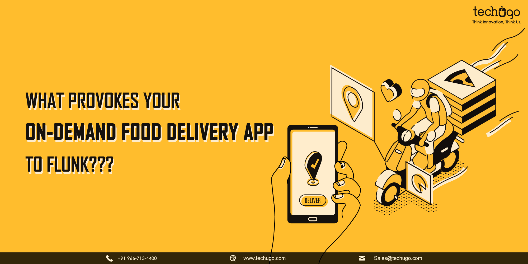 What Provokes Your On-Demand Food Delivery App To Flunk?