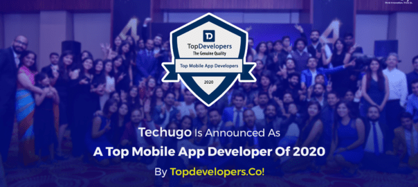 Techugo Is Announced As A Top Mobile App Developer Of 2020 By TopdevelopersCo