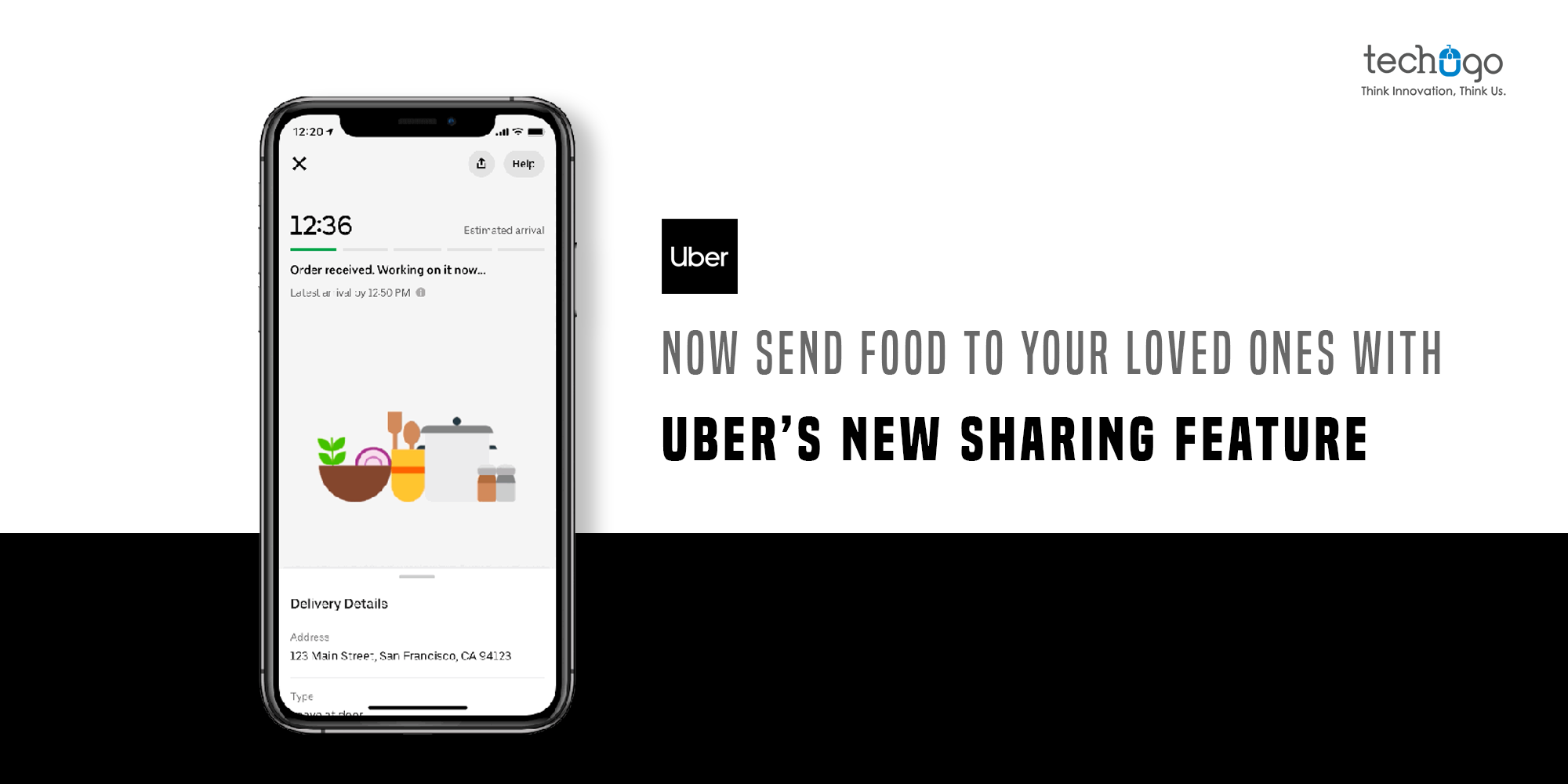 Now Send Food To Your Loved Ones  With Uber’s New Sharing Feature