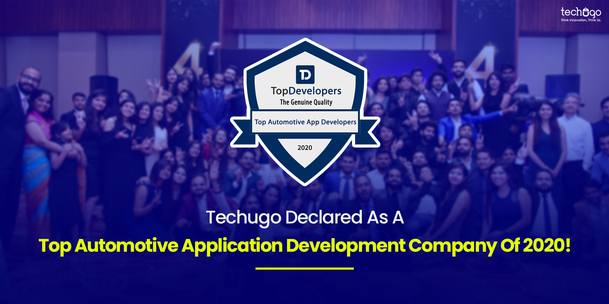 Techugo Declared As A Top Automotive Application Development Company Of 2020!