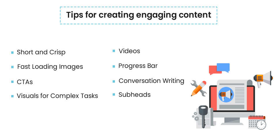 Tips for creating engaging content