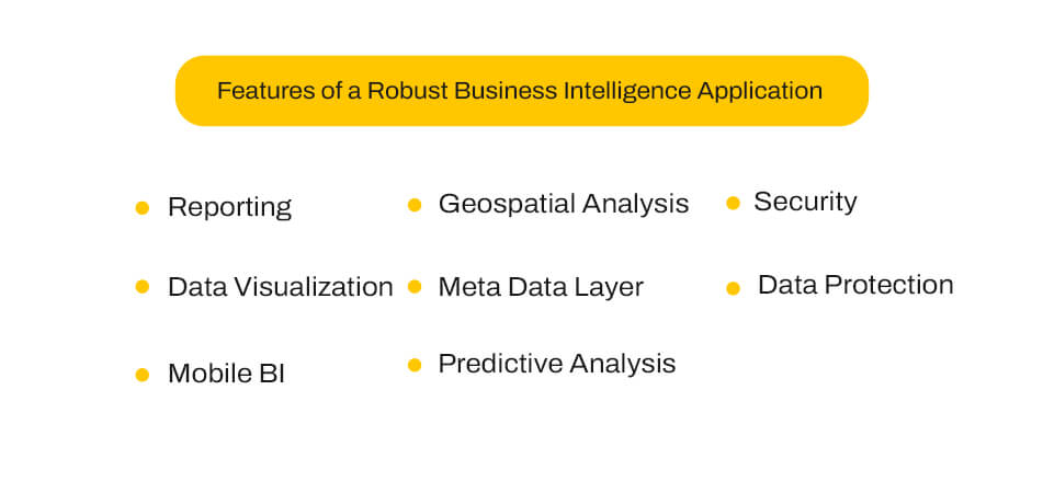 Features of a Robust Business Intelligence Application 