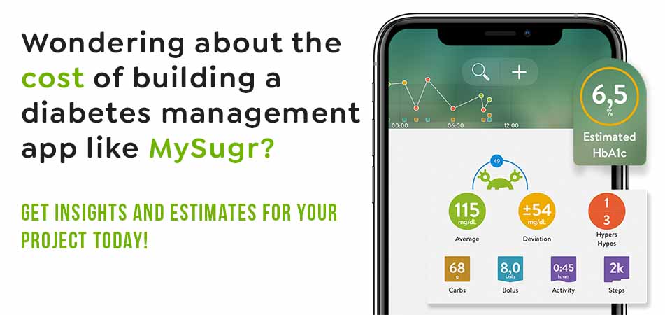 Cost of Building a Diabetes Management App Like MySugr
