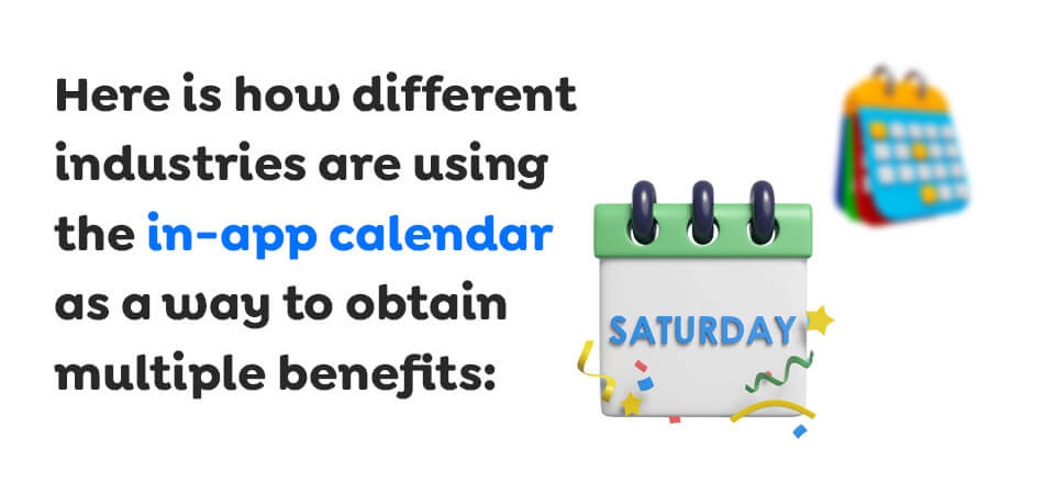 In-App Calendars