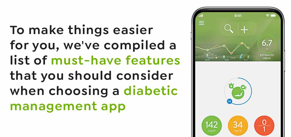 Must Have Features for Your Diabetic Management App