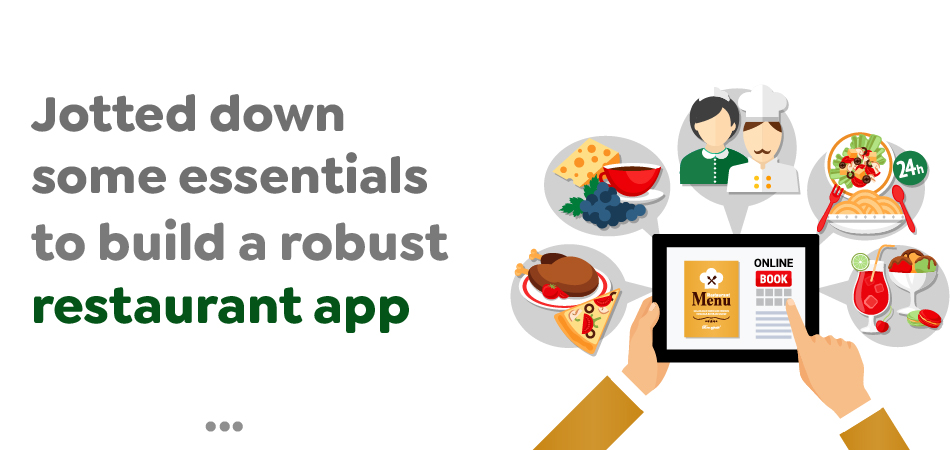 build a robust restaurant app