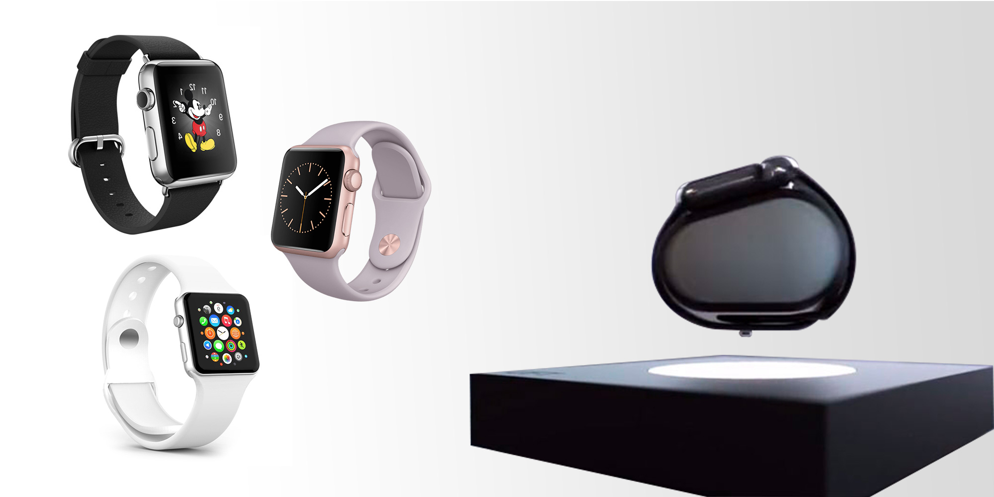 Anti-Gravity Levitating Smartwatch Charger