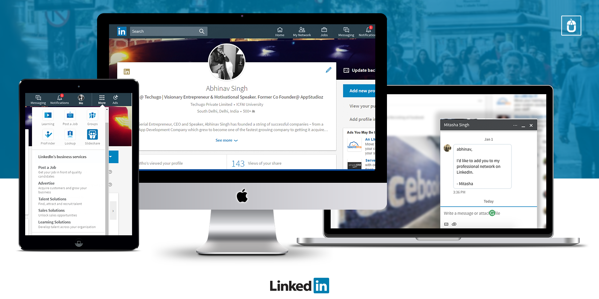 A Facelift of LinkedIn