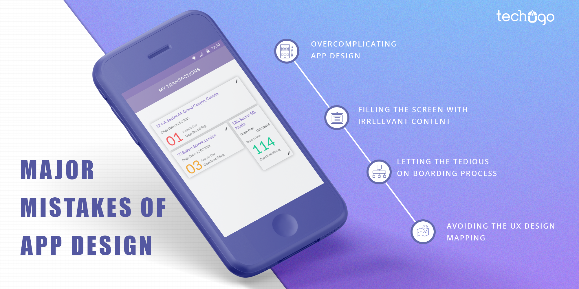 Major Mistakes Of App Design APP DESIGN