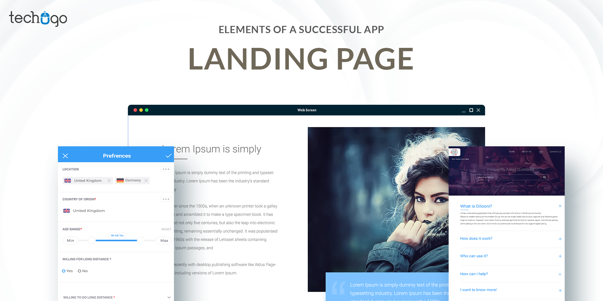 Elements Of A Successful App Landing Page App Landing Page