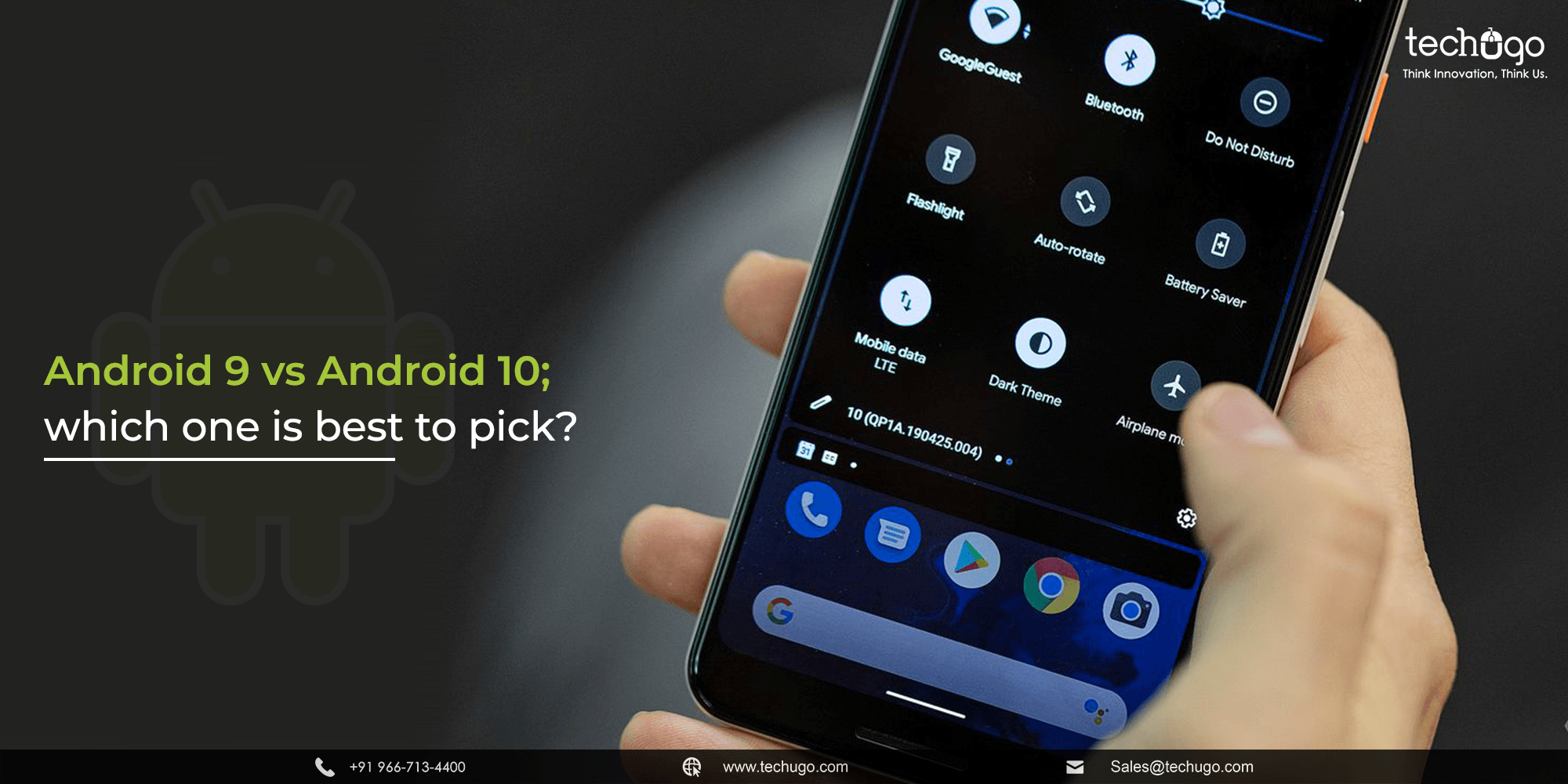 Android 9 Vs Android 10