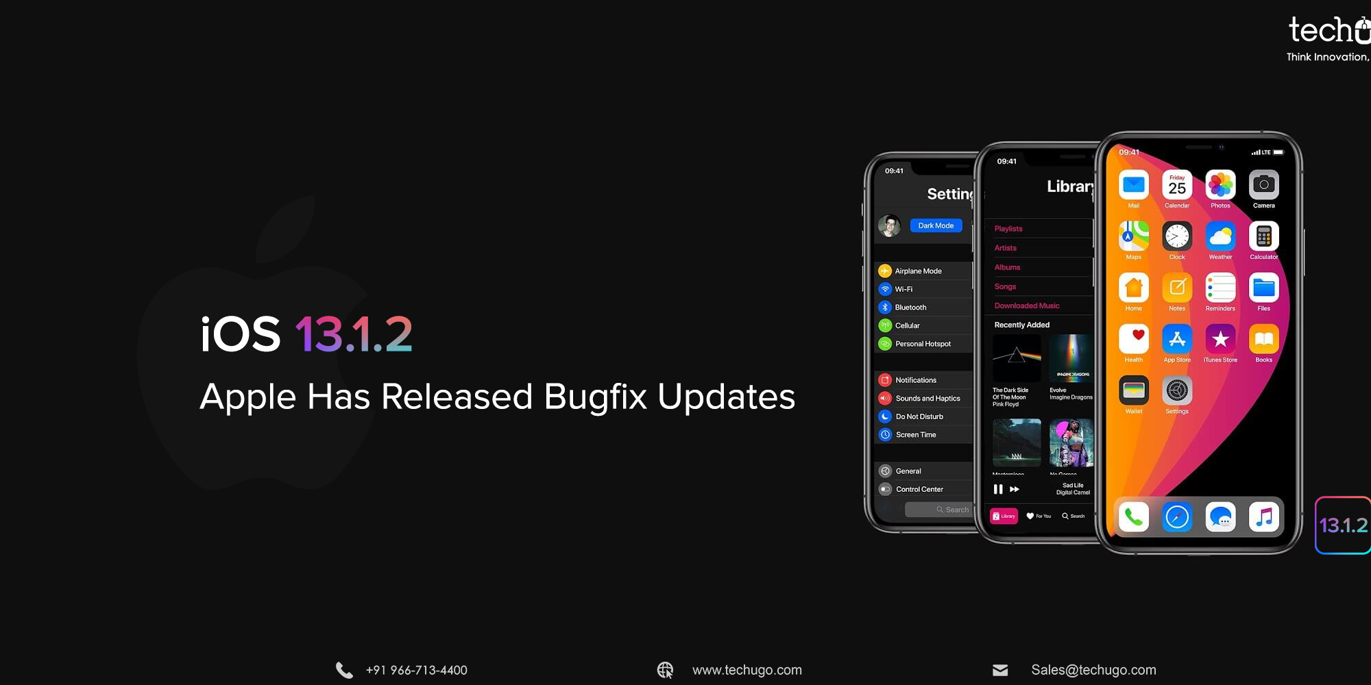 iOS 13.1.2: Apple Has Released Bugfix Updates