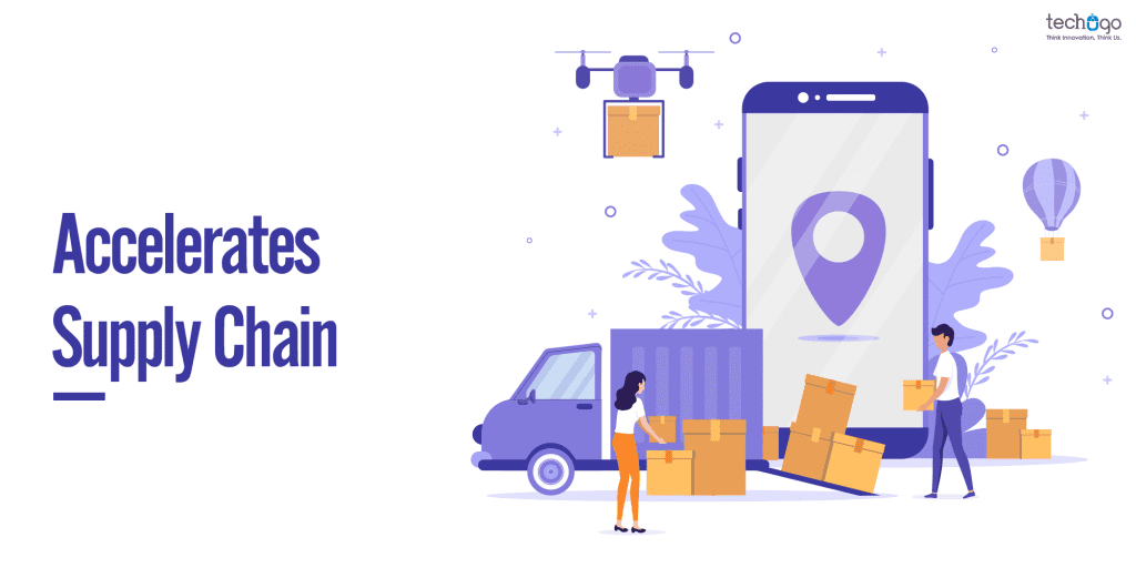 Expedites entire supply chain supply chain