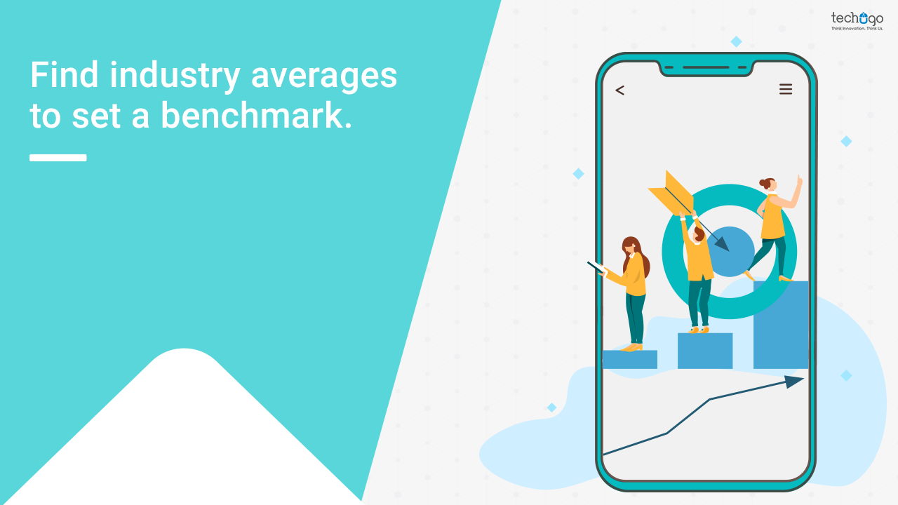 Find industry averages to set a benchmark.
