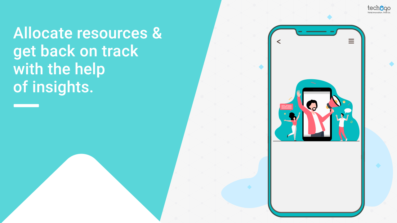 Allocate resources & get back on track with the help of insights. 