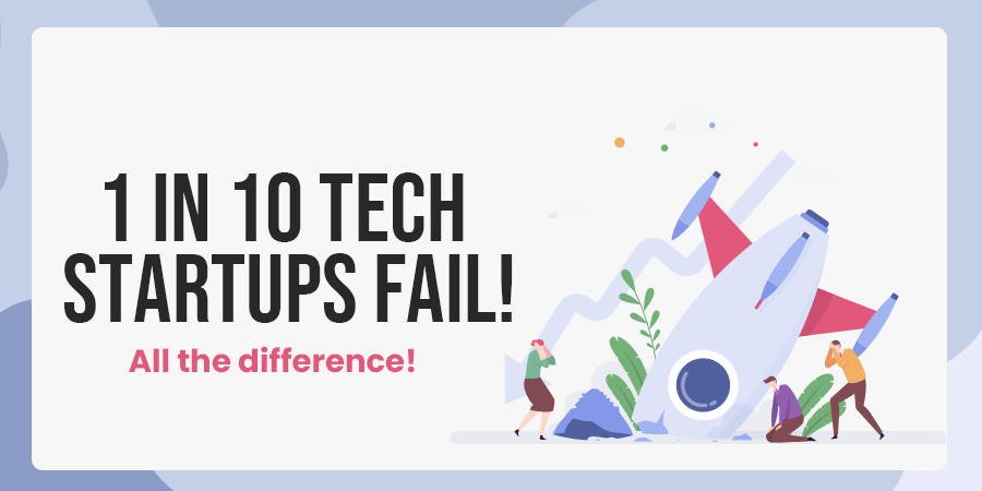 1 in 10 Tech Startup Fail