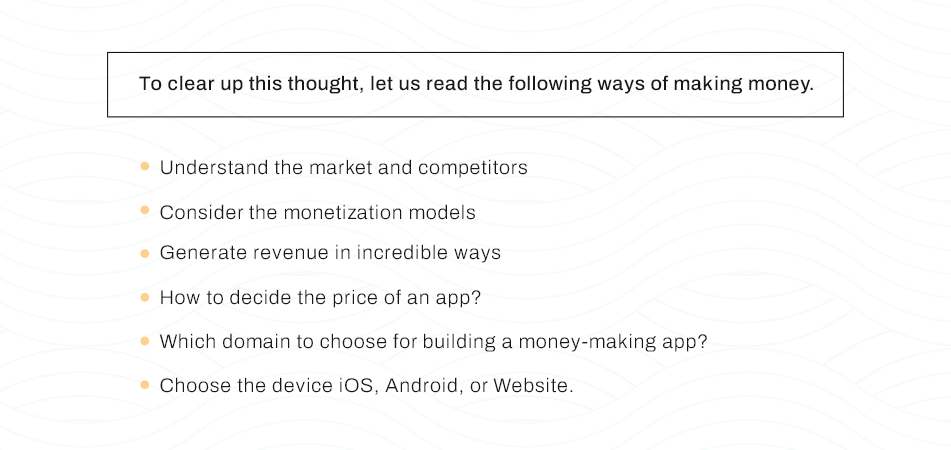 How does an App make money