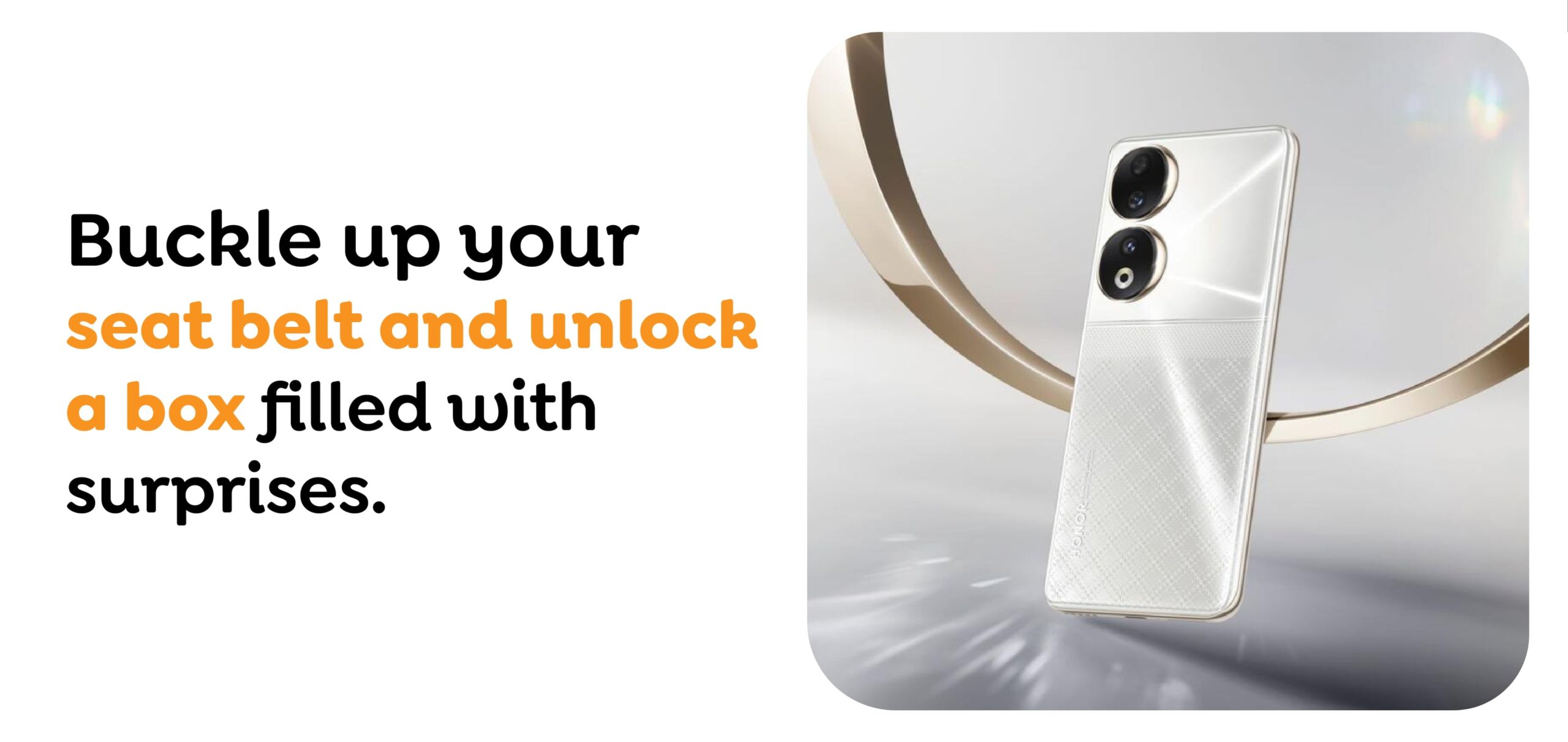 Buckle up your seat belt 