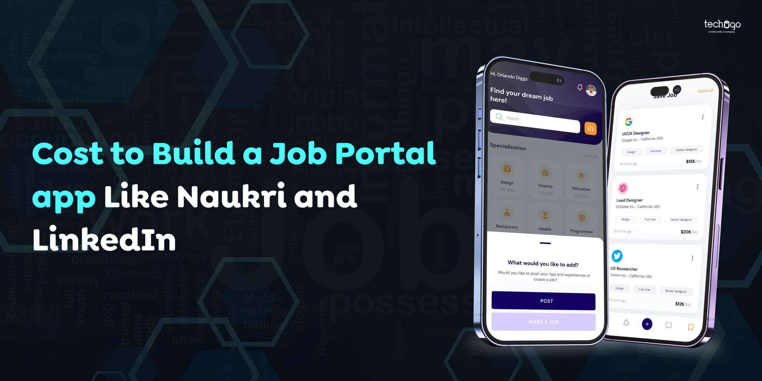 Cost to Build a Job Portal app Like Naukri and LinkedIn