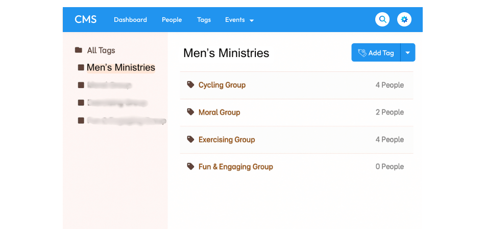 church management software features