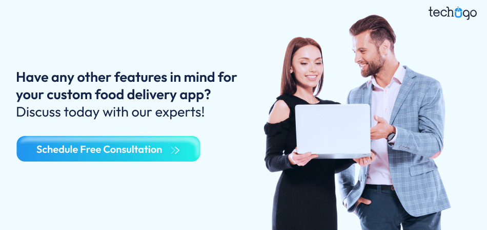 custom food delivery app