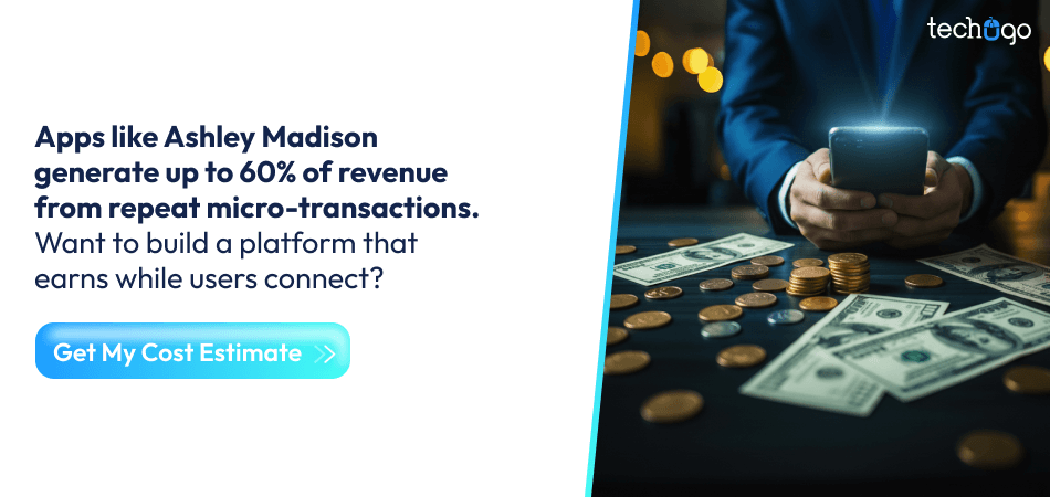 Apps like Ashley Madison generate up to 60% of revenue from repeat micro-transactions. Want to build a platform that earns while users connect_