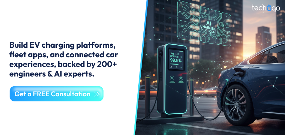 Build EV charging platforms, fleet apps, and connected car experiences, backed by 200+ engineers & AI experts.