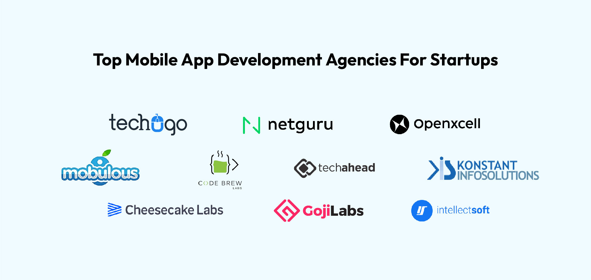 Top Mobile App Development Agencies For Startups