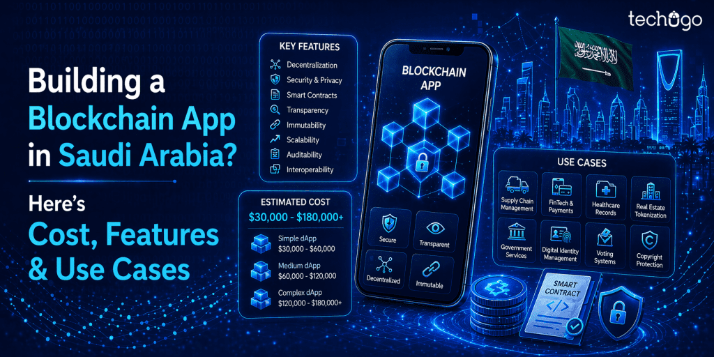 Building a Blockchain App in Saudi Arabia? Here’s Cost, Features & Use Cases