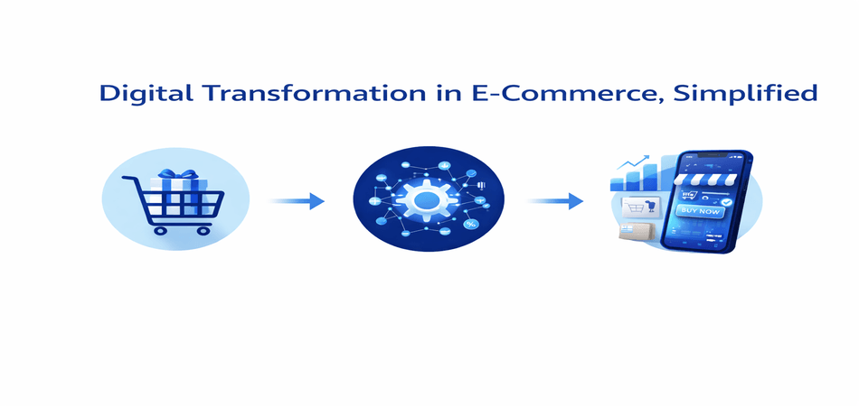 Digital Transformation in E-Commerce, Simplified