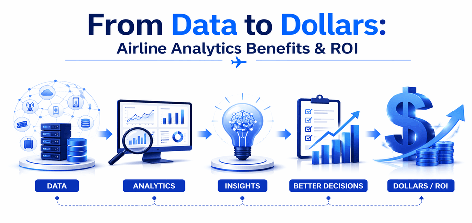 From Data to Dollars: Airline Analytics Benefits & ROI

