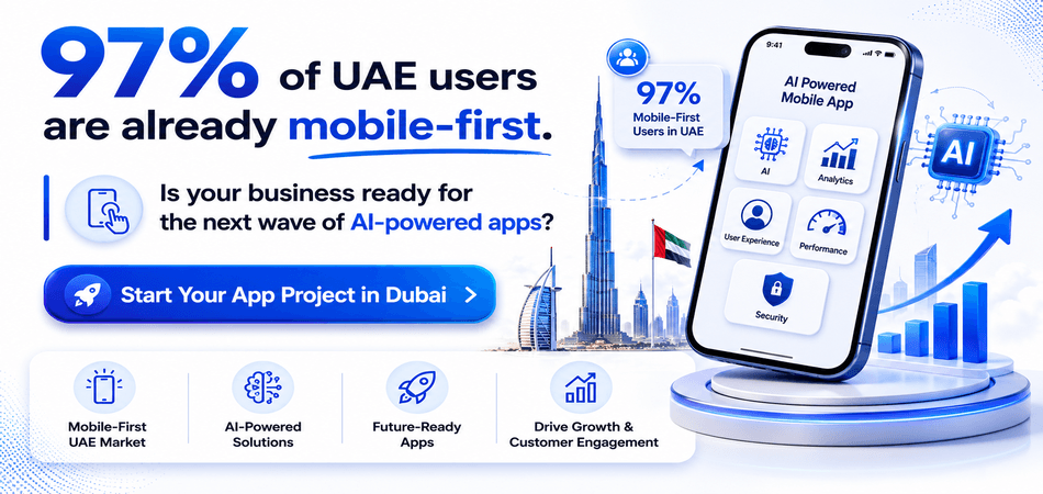 97% of UAE users are already mobile-first. Is your business ready for the next wave of AI-powered apps?