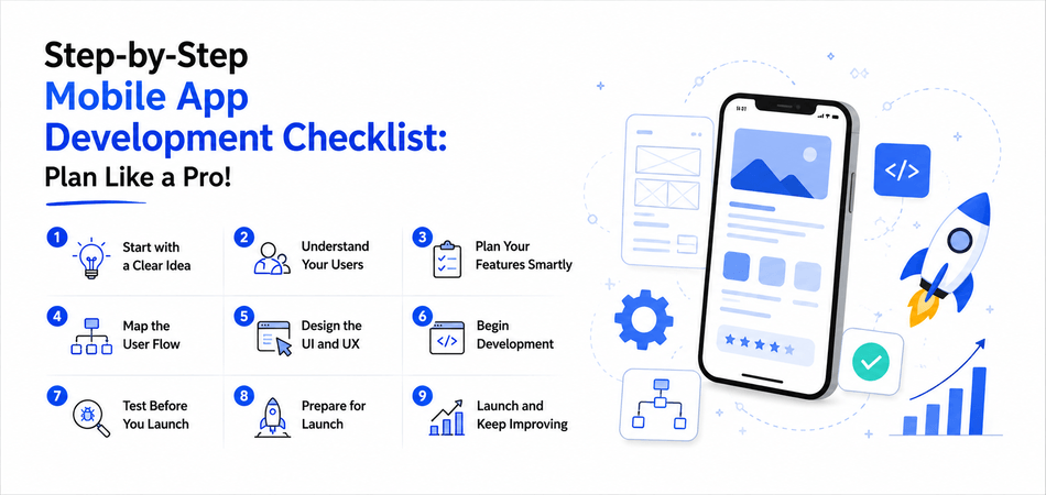 Step-by-Step Mobile App Development Checklist: Plan Like a Pro!
