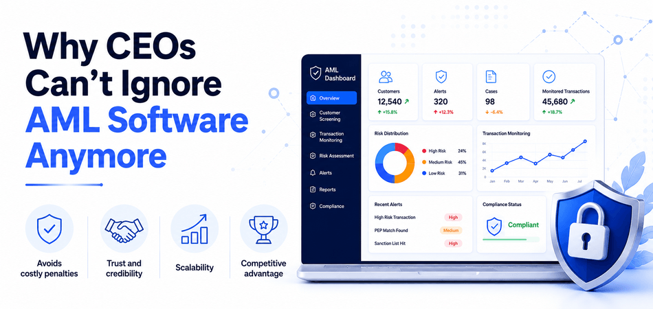Why CEOs Can’t Ignore AML Software Anymore