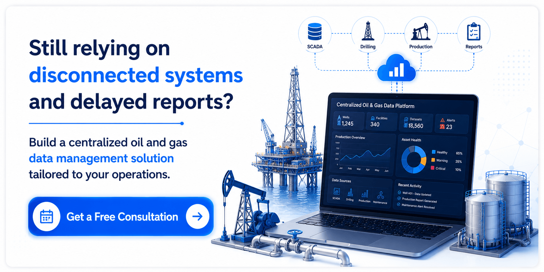 oil and gas data management solution