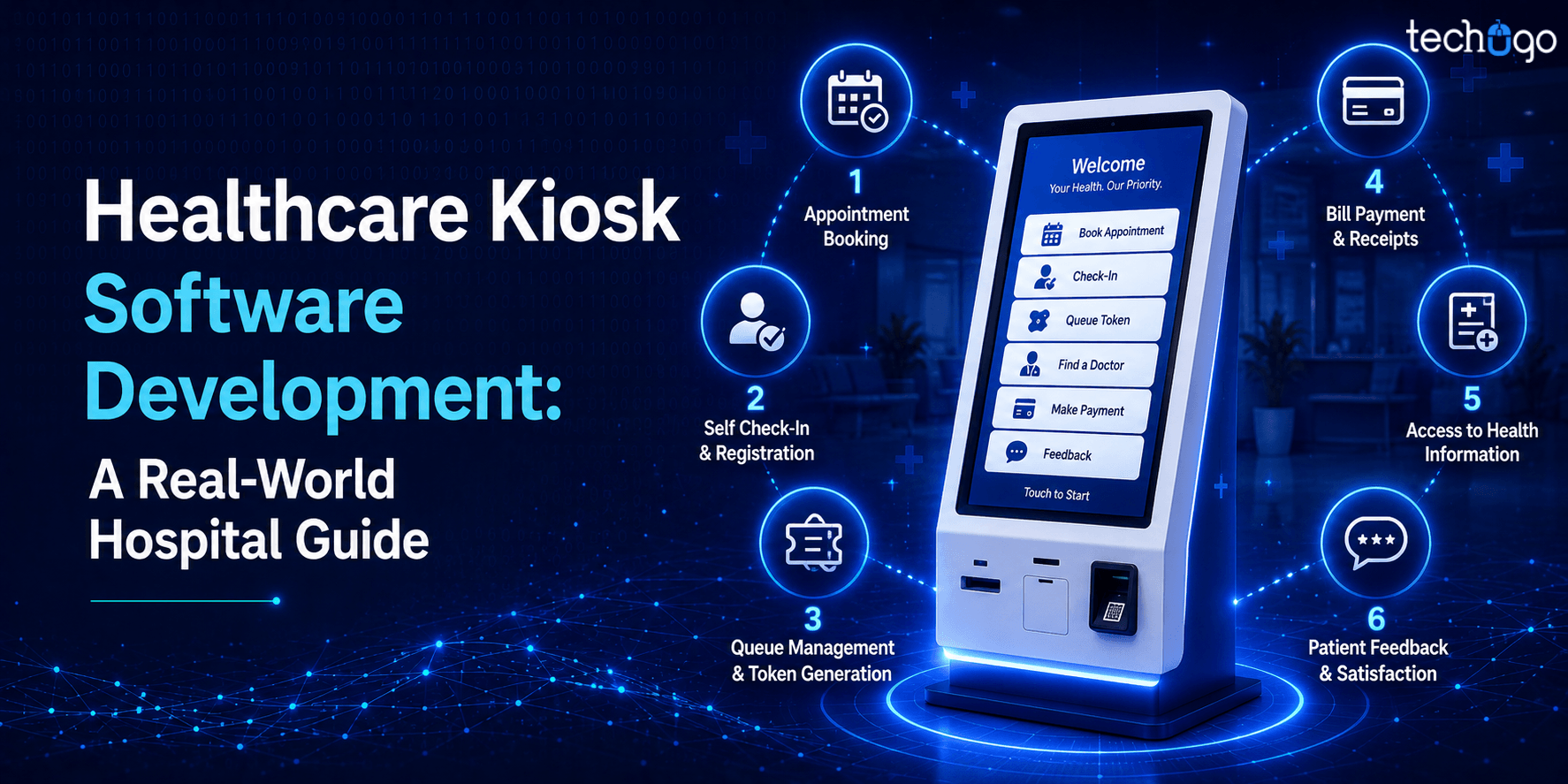 Healthcare Kiosk Software Development: A Real-World Hospital Guide