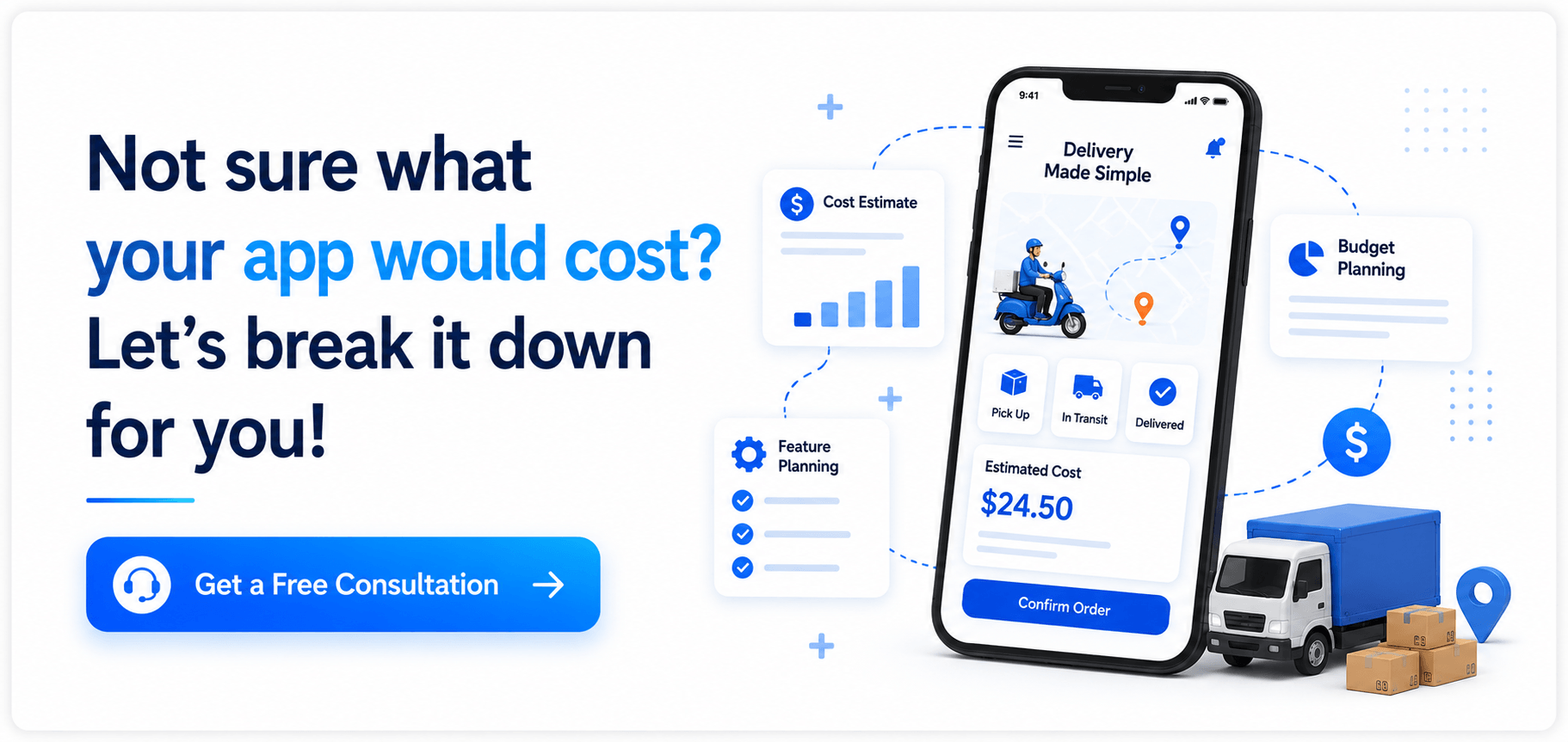 Not sure what your app would cost Let’s break it down for you!