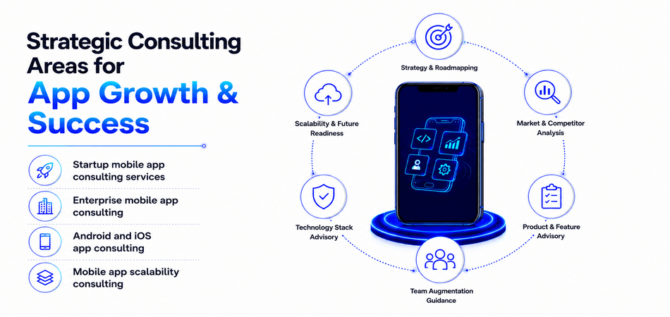 Strategic Consulting Areas for App Growth & Success 