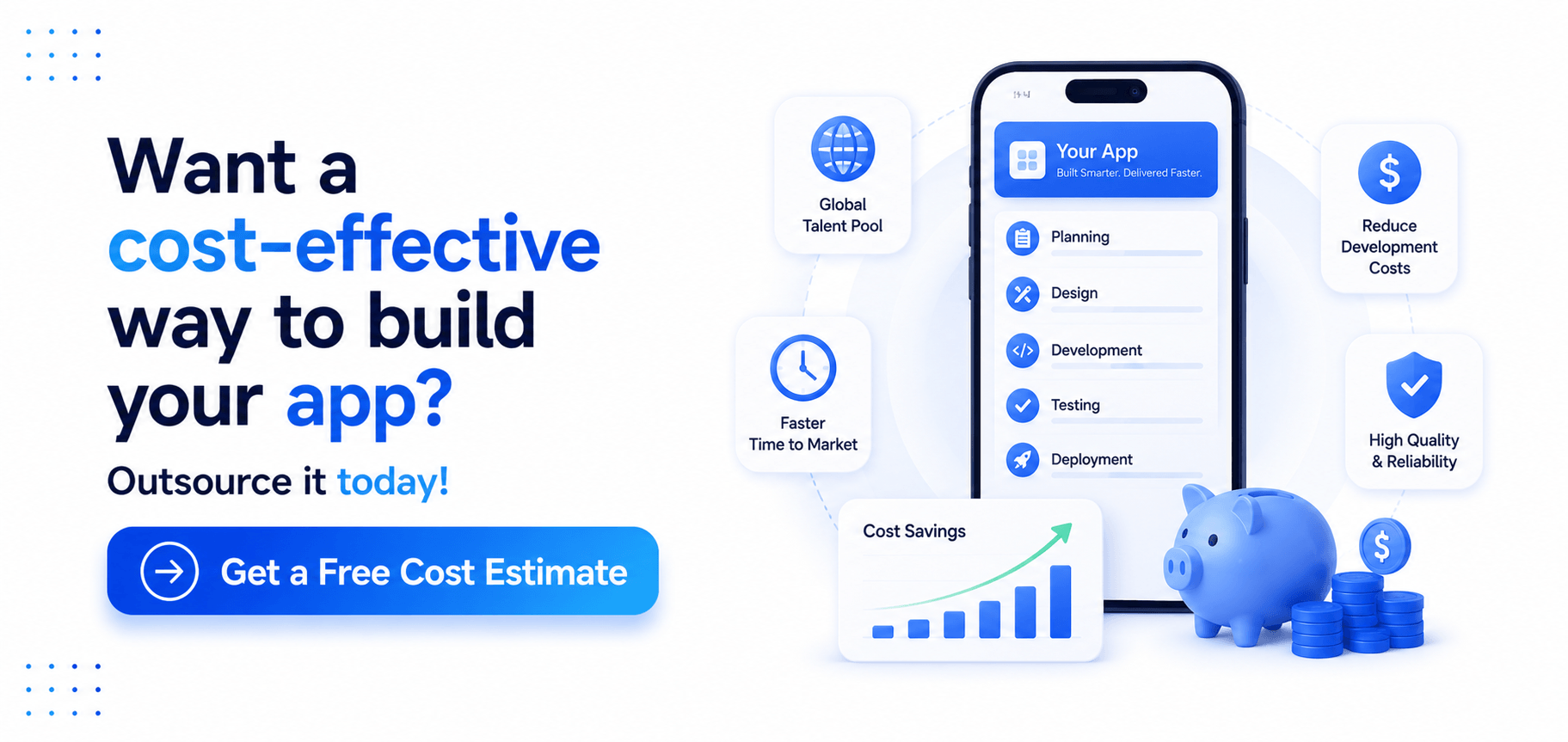 Want a cost-effective way to build your app Outsource it today!