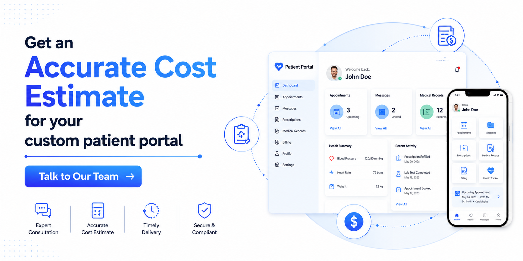 custom patient portal
