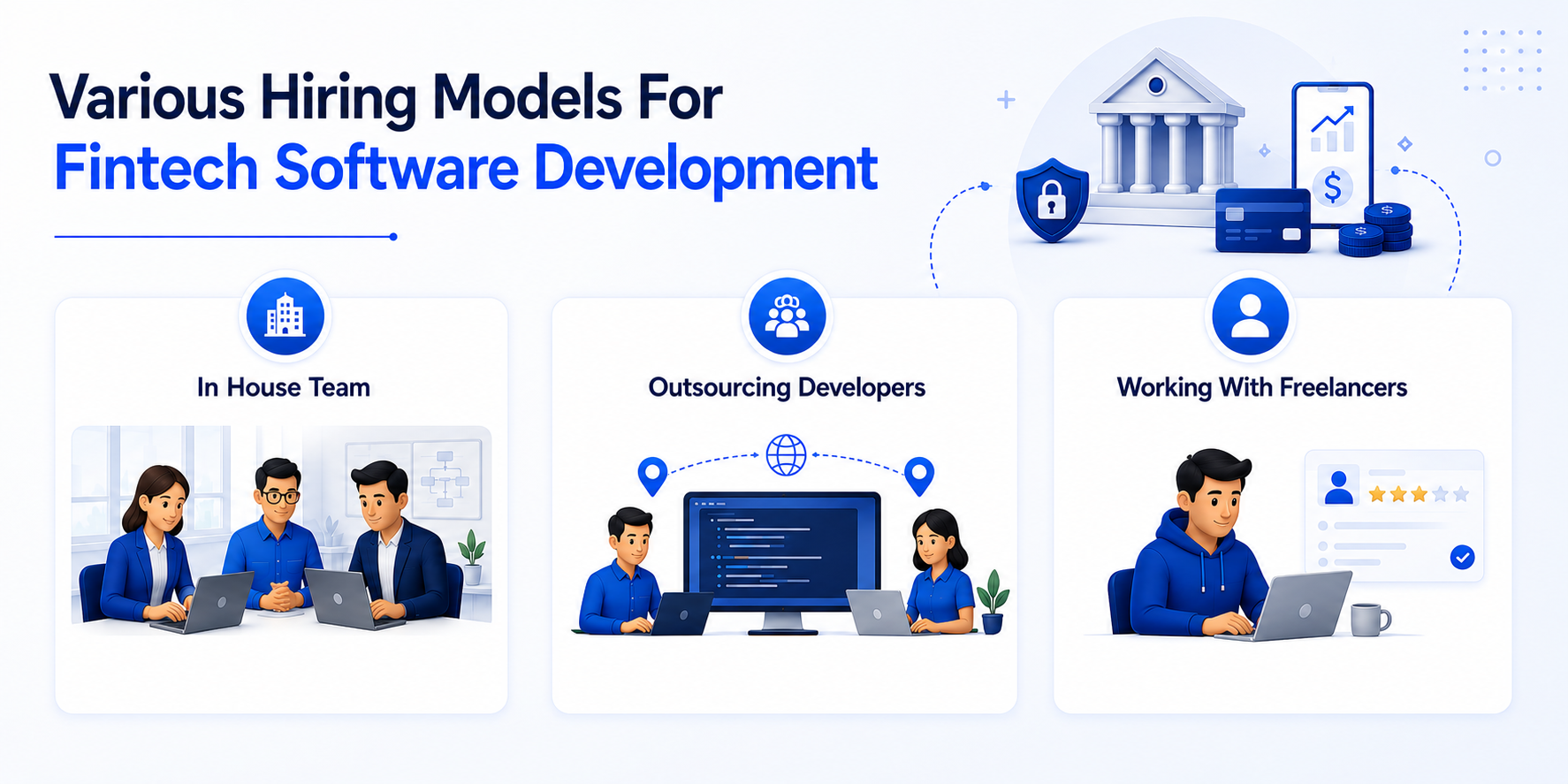 Various Hiring Models For Fintech Software Development