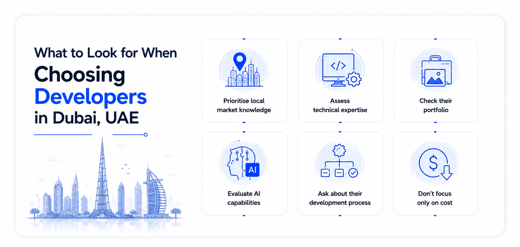 What to Look for When Choosing Developers in Dubai, UAE image